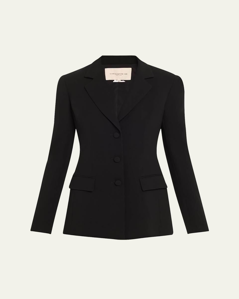 Single-Breasted Tailored Blazer